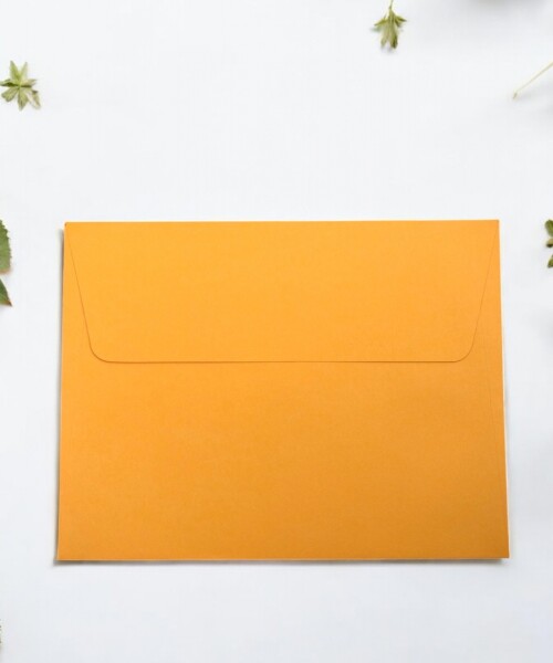 Sobre color 120 grs 14x18 cm. NARANJA
