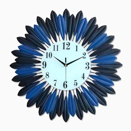 Reloj De Pared Flechas Azul Y Negras Reloj De Pared Flechas Azul Y Negras