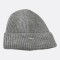 Gorro De Lana Abrigo Índigo Gris
