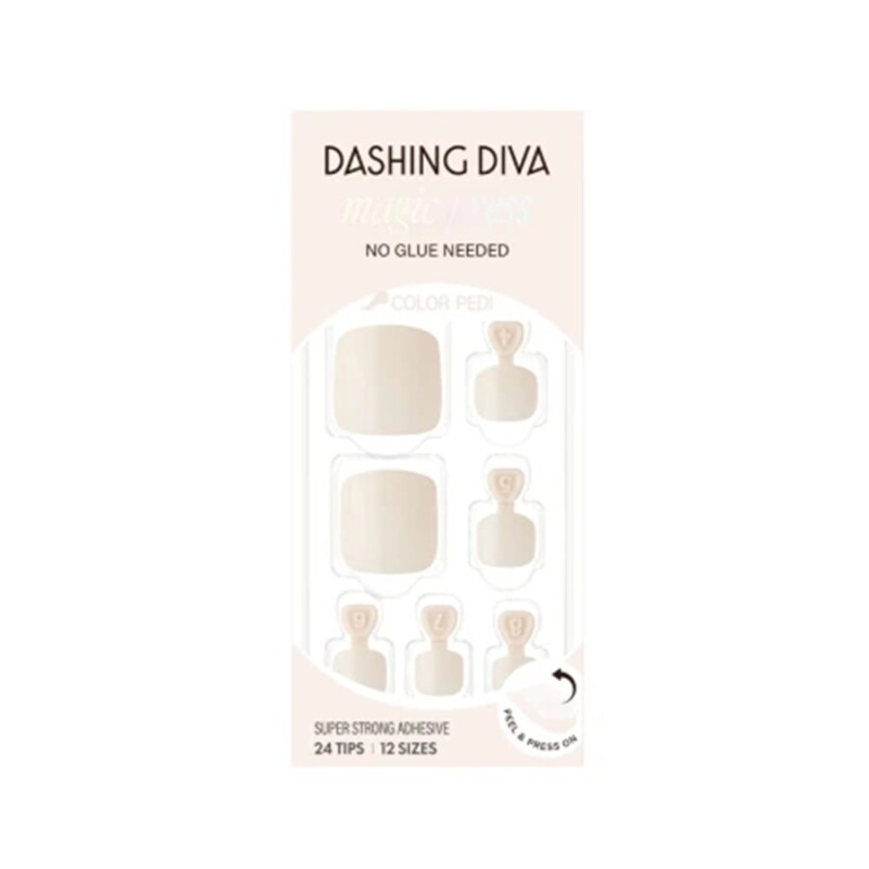 Uñas Postizas Hortensia Creamy White Uñas Postizas Hortensia Creamy White