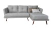 Sofá con Chaise BOHO Derecho Gris