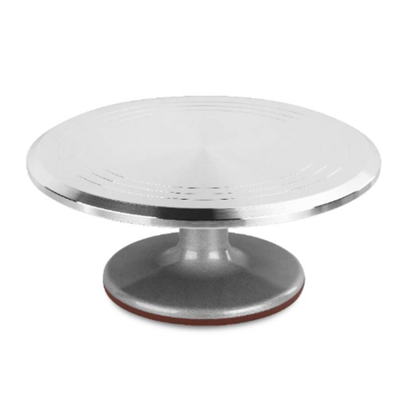 Plato C/Pie P/ Torta 31 cms - Aluminio - F/CSA-12 Plato C/Pie P/ Torta 31 cms - Aluminio - F/CSA-12