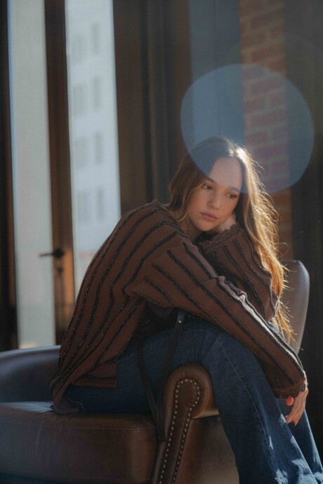Sweater Mango Marrón