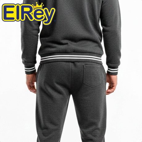 Conjunto Deportivo Uzspace Pantalón Campera Hombre Gris