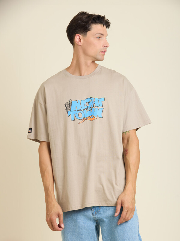 T-SHIRT FUNGI RUSTY Hueso