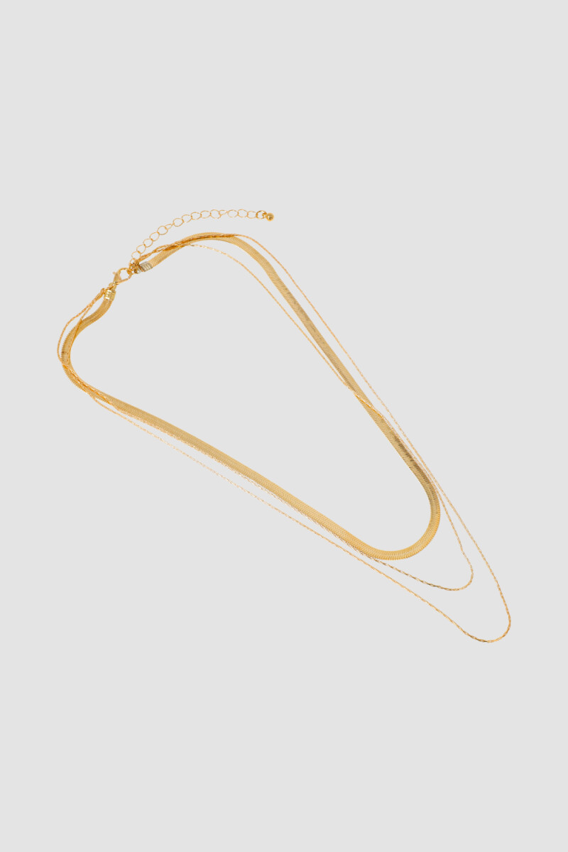 Collar azucena Oro fuerte