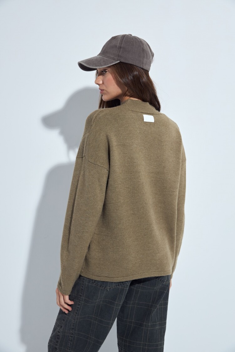 POLERA COLMAL Verde Seco