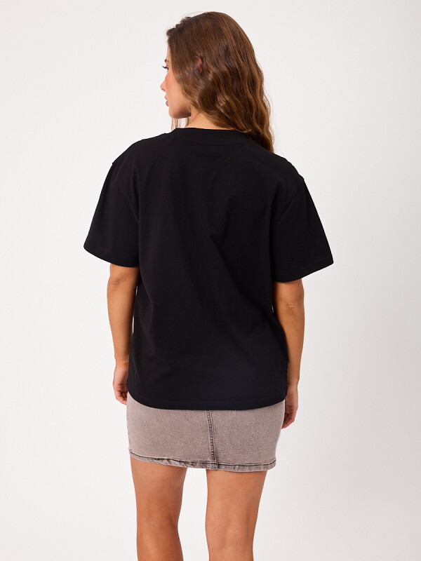 T-SHIRT LIORA S27 RUSTY Negro