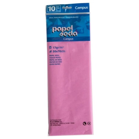 Papel Seda Campus x10 Rosa Oscuro