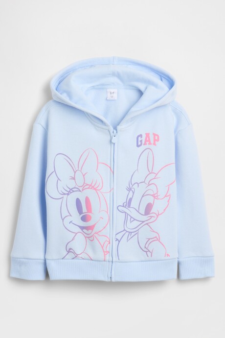 Canguro Logo Gap Con Cierre Toddler Niña Serene Blue