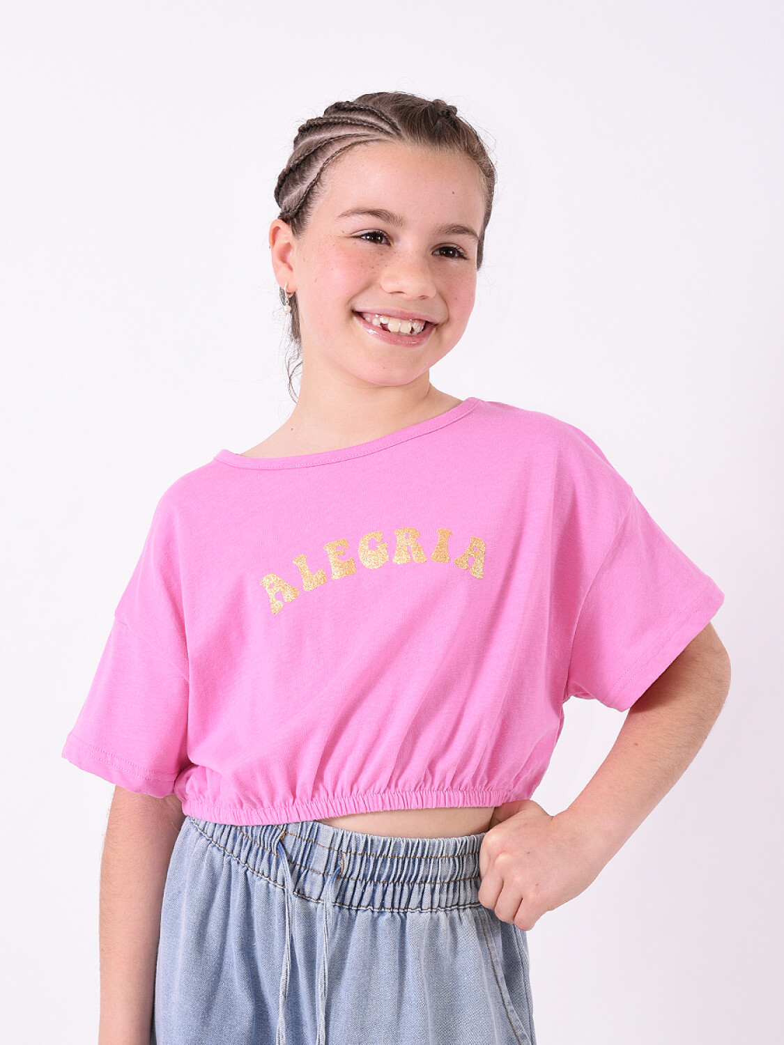 Blusa rosa sale chicle