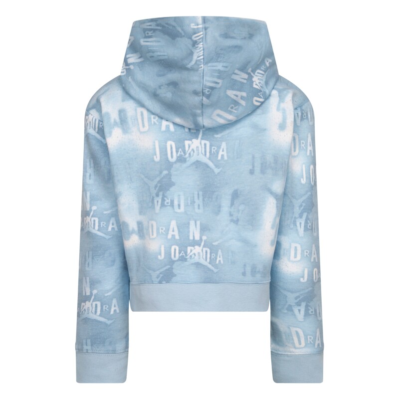 Abrigo Essentials Aop Boxy de Niños Celeste