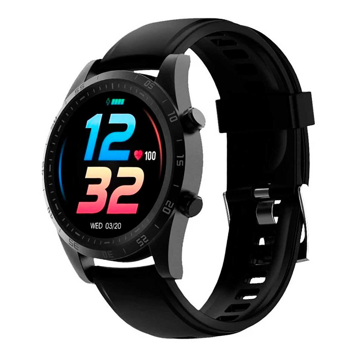 Smartwatch Oraimo Tempo W2 IP67 Bluetooth Táctil - NEGRO 
