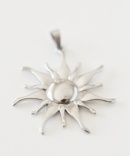 SOLAR SOLO DIJE (SIN TIENTO) SILVER