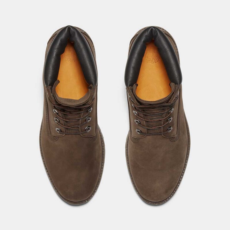 Botas Timberland Premium 6 Inch Lace Up Waterproof Boot Hombre Brown
