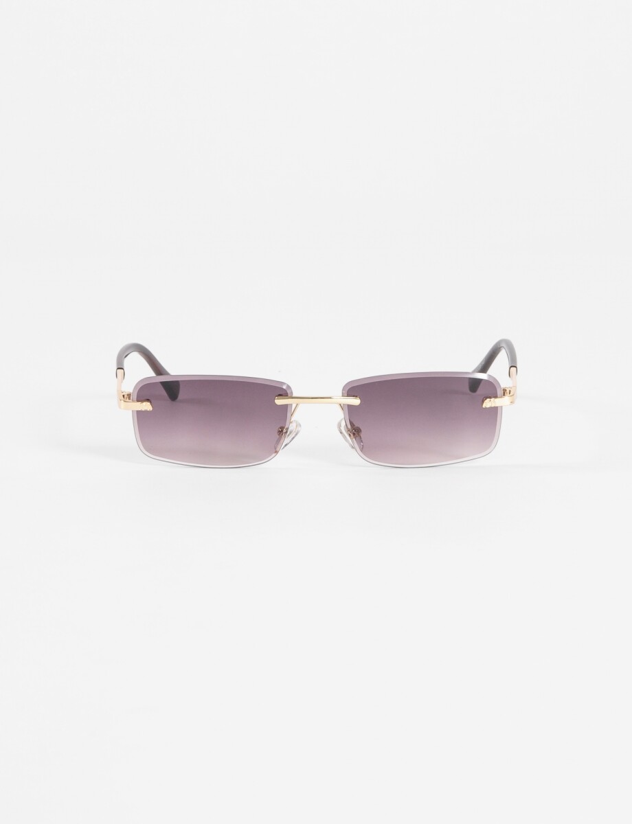Lentes de sol shinny - marrón 