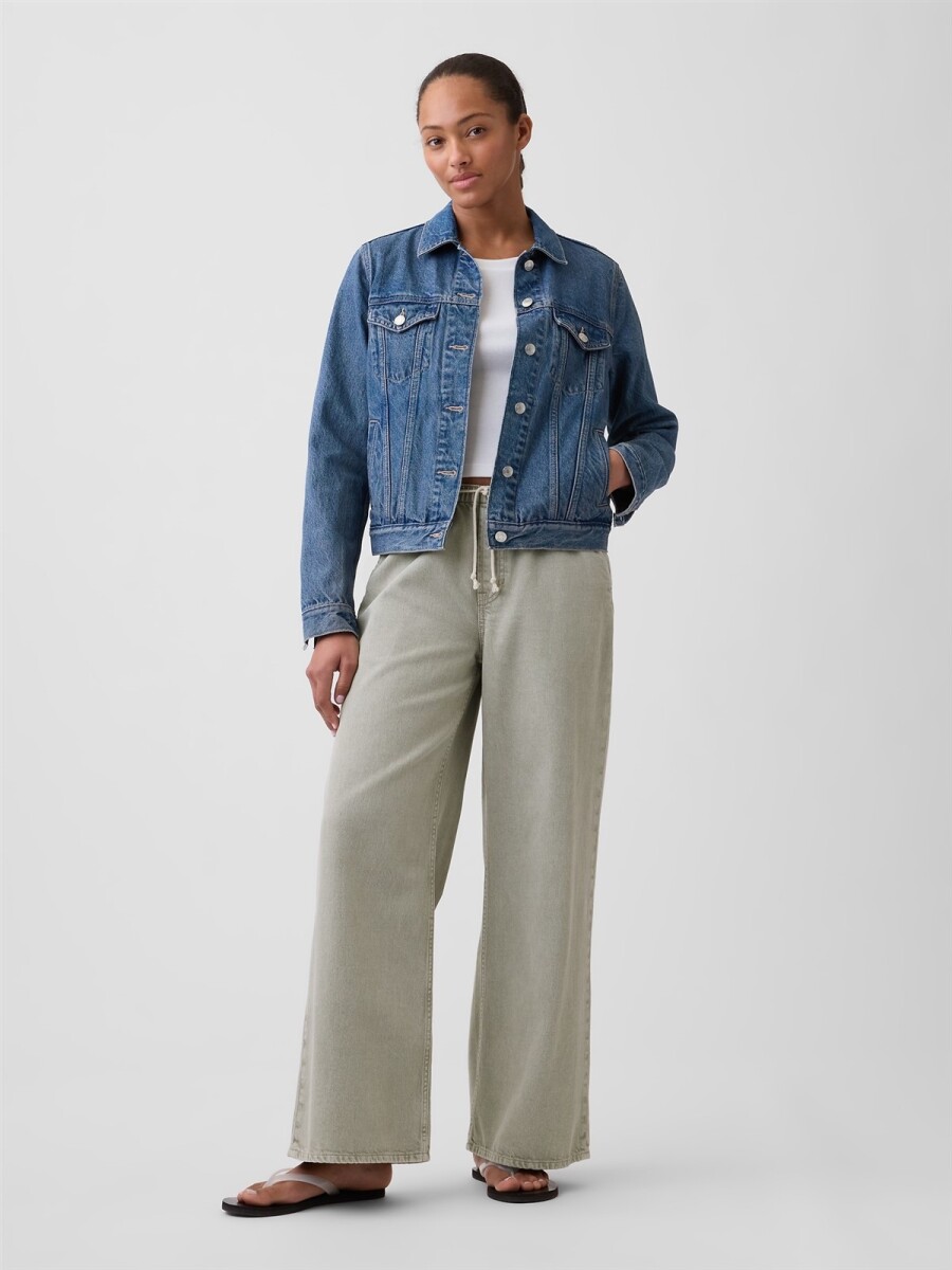 Jean Wide Leg Superlight Mujer - Fossil 007 