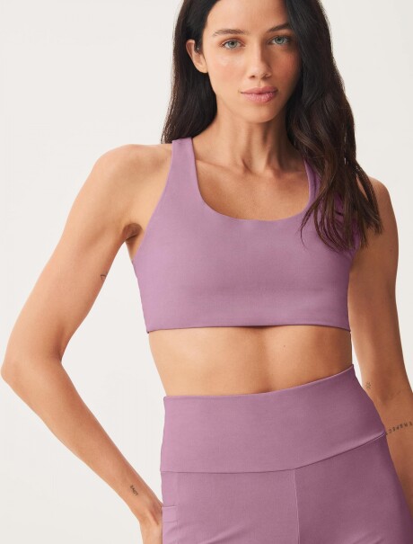 TOP DEPORTIVO HERO CON FIBRA LYCRA® ROSADO