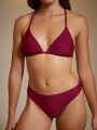 Top+bikini Twist Bordeaux Claro
