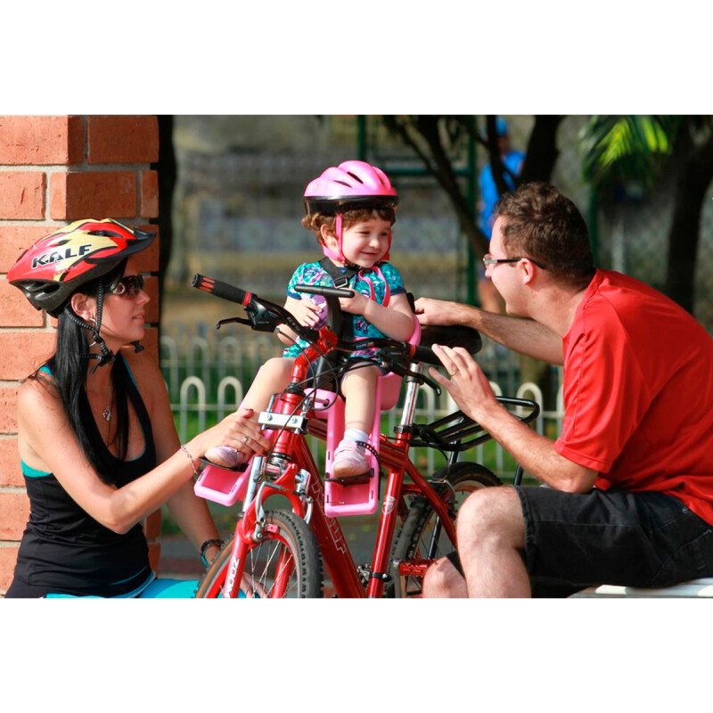 Silla bicicleta delantera premium kalf AZUL