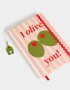 Anotadores Cuadernos y Memos Cuaderno A5 "i Olive You" - Combinacion Multicolor