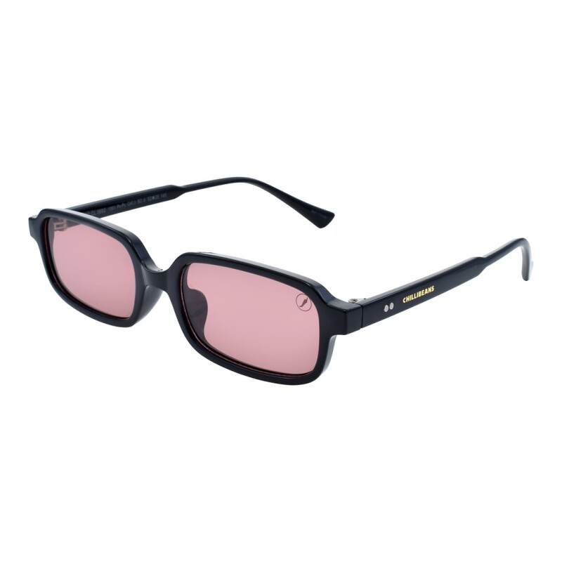 Lentes de Sol Chilli Beans Dubái Negro - Rosa