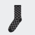 Medias Vans Checkerboard Crew Negro