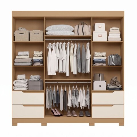 ROPERO VIVACCE FREIJO/OFF WHITE 111-180 ROBLES Ropero Vivacce Freijo/off White 111-180 Robles