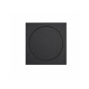 Rejilla de piso click clack 10x10 negro mate Rejilla De Piso Click Clack 10x10 Negro Mate