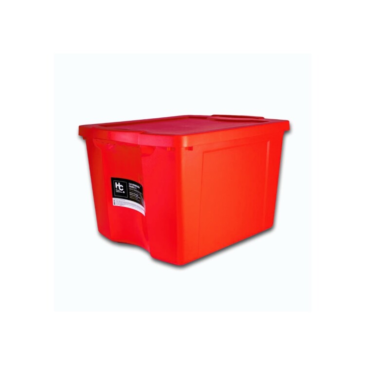 CAJA FULLBOX REFORZADA COLOR ROJO 75 LTS Sin color