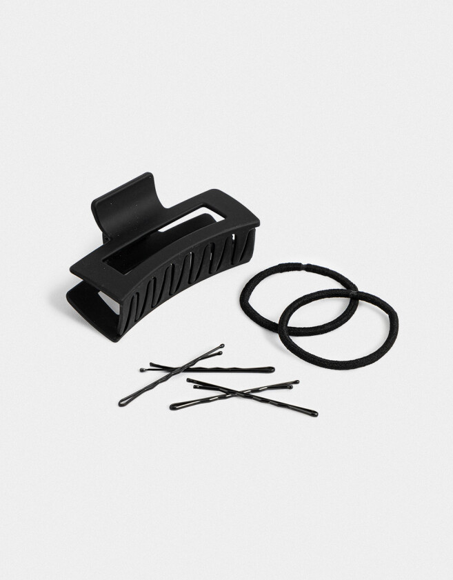 Accesorios Pelo Set Classic Set De Accesorios De Pelo - Negro