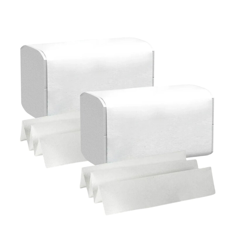 Set x2 Papel toalla interef Tulipa Eco BLANCO