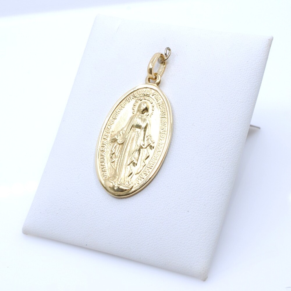 Medalla oro 18k virgen Milagrosa Medalla oro 18k virgen Milagrosa