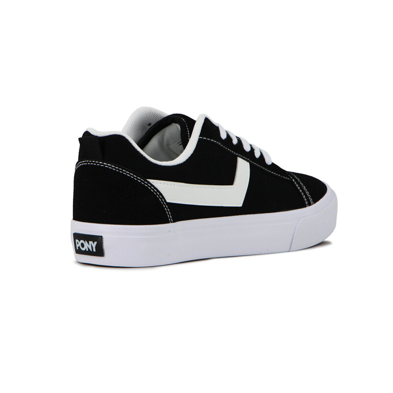 Pony Champion Casual Lona-gamuza Unisex - Negro Negro