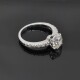 Anillo Oro 18K Y Brillantes 2 Ct Aprox. Anillo Oro 18K Y Brillantes 2 Ct Aprox.