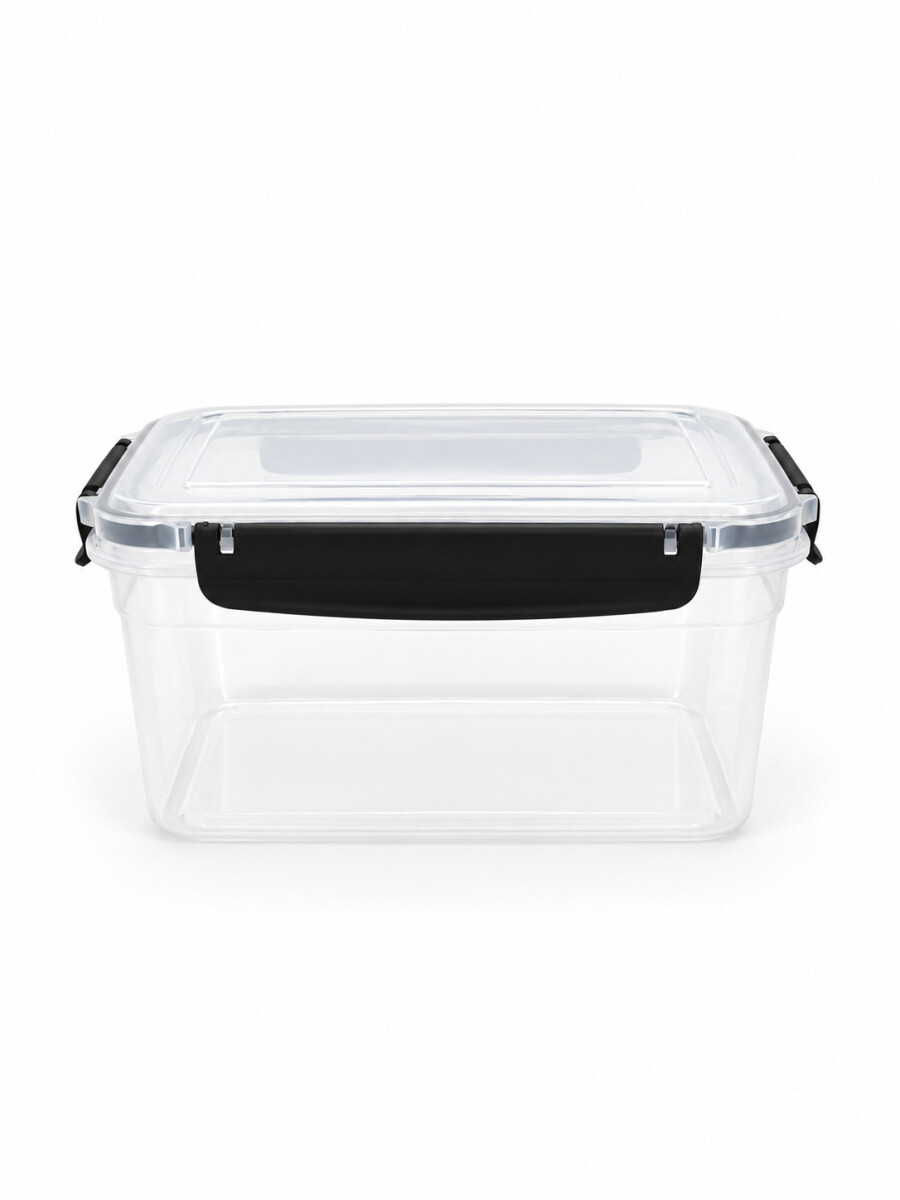 CONTENEDOR DE ALIMENTOS 2500 ML - GRIS OSCURO 