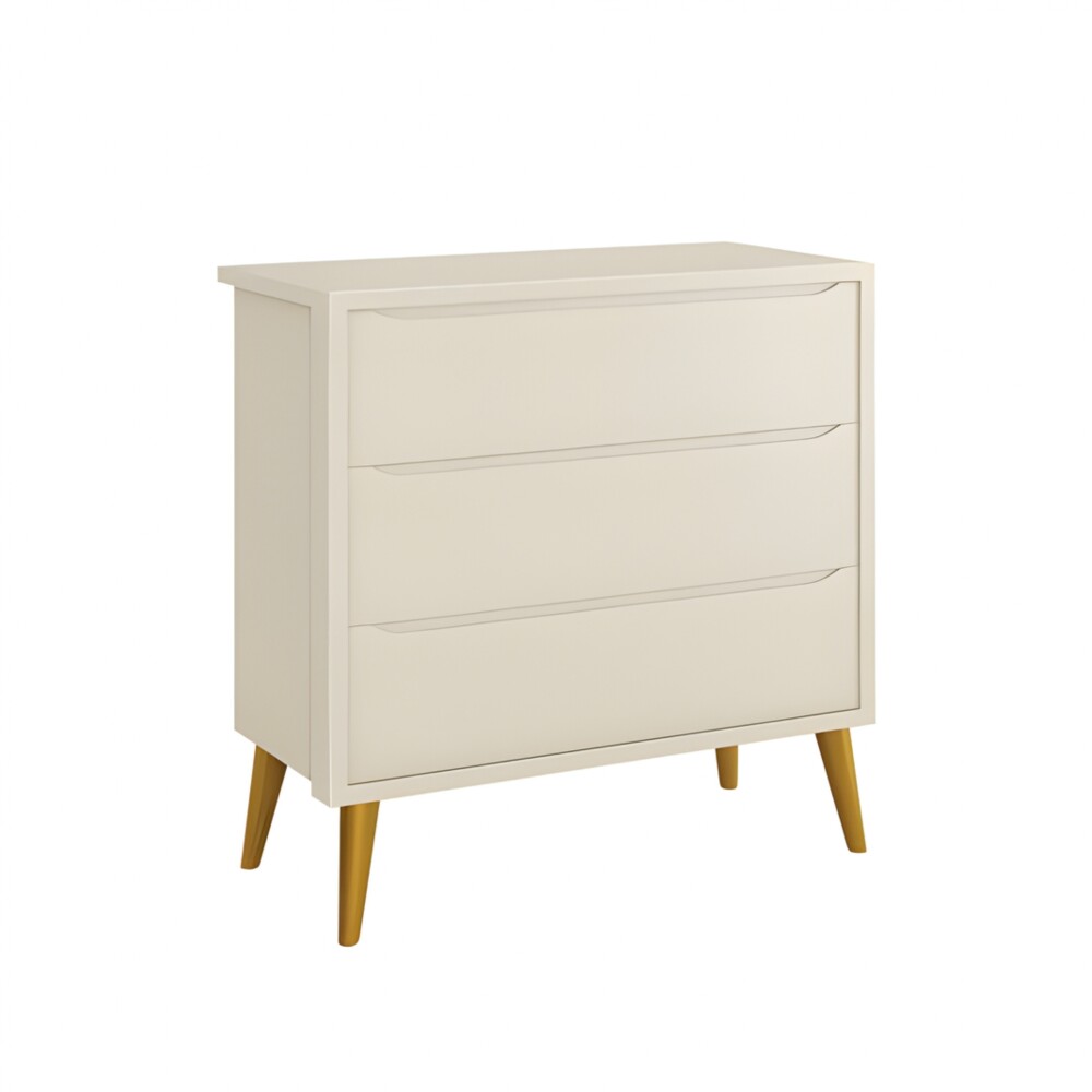 Cómoda 3 cajones Infantil - Theo Gris