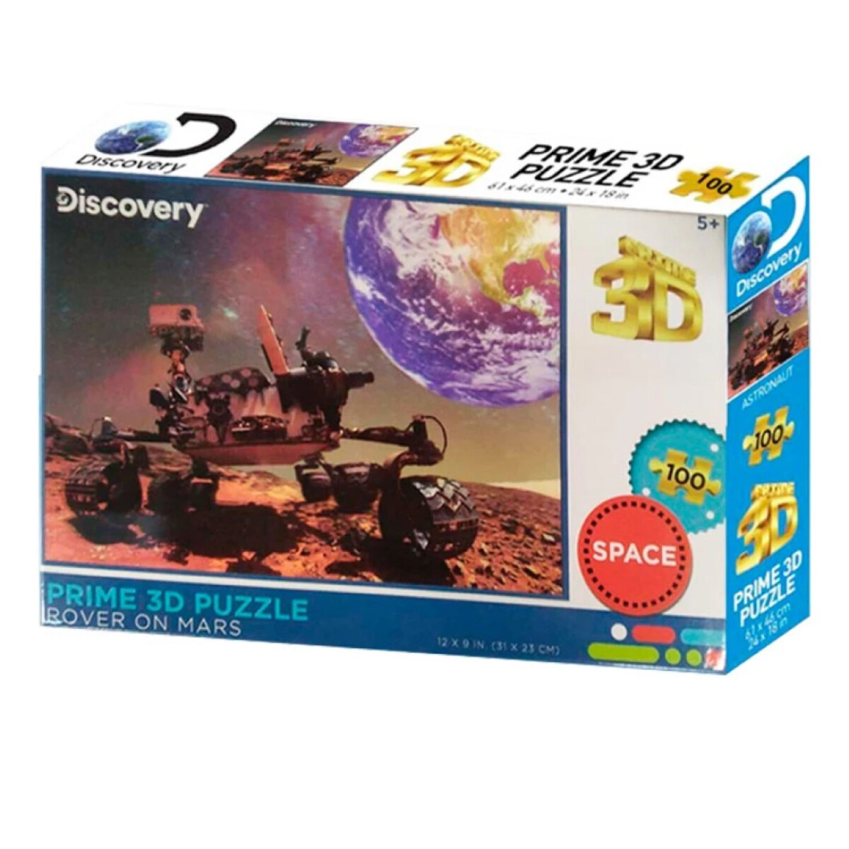 Puzzle 3D Discovery - Rover en Marte 