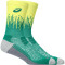 Medias Running Performance Run Sock Crew Unisex Edo Purple/flash Red