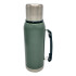 Set Termo 1L Goldtech Mate Con Tapa 230 ML Acero Inoxidable Variante Color Verde