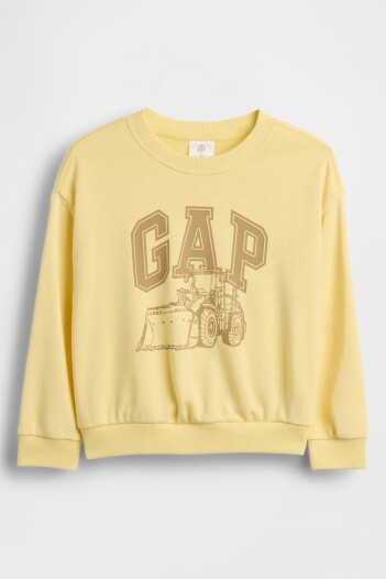 Buzo Deportivo Logo Gap Sin Felpa Toddler Niño Spring Yellow