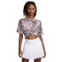 Vanish Energy Crop Print SS-BLU GRY-009