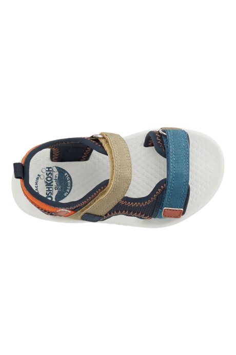 Sandalias con velcro Sin color