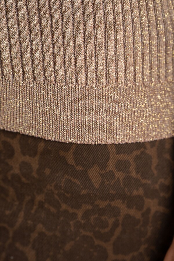 Sweater Lurex Beige