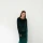 Velvet Dress Petróleo