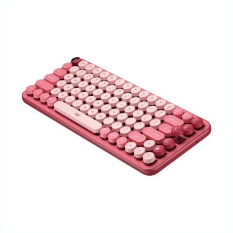 Teclado Mecánico Inalámbrico LOGITECH Pop Keys BT - Coral Rose Teclado Mecánico Inalámbrico LOGITECH Pop Keys BT - Coral Rose