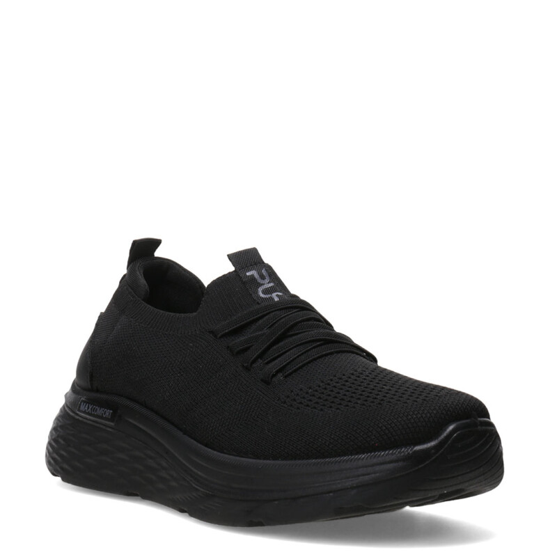 Championes de Mujer PUSH Rum Con Cordones Negro