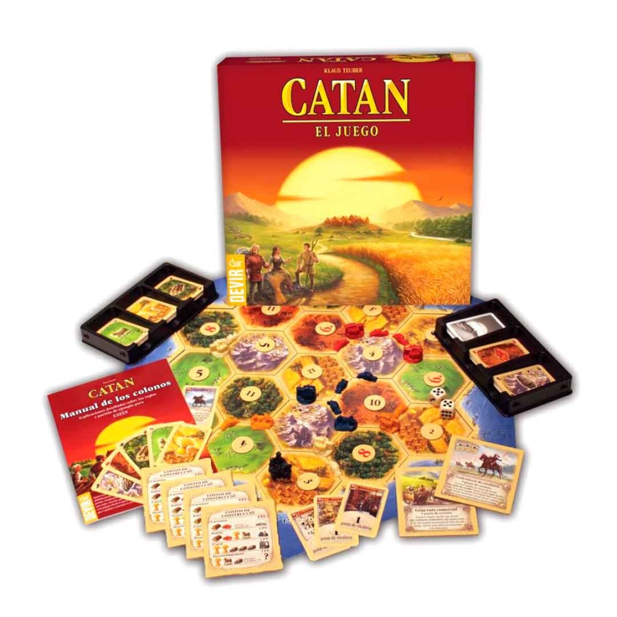 Juego Catan Colonos 