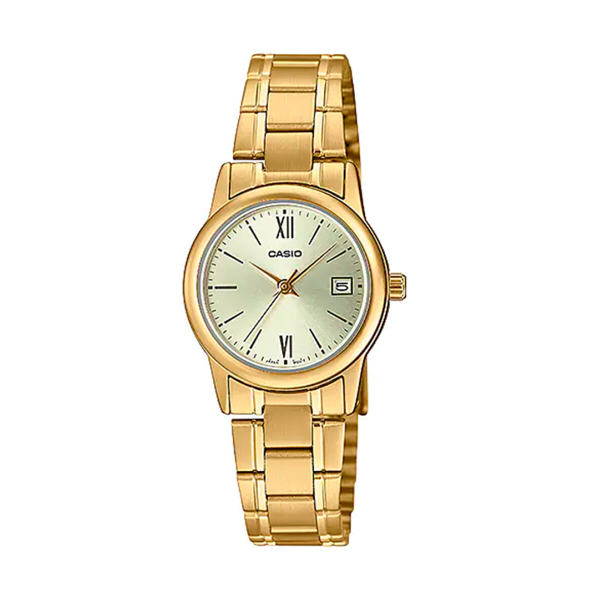 Reloj CASIO LTPV002G-9B3UDF en Acero Oro Esfera 31mm 