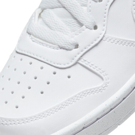 Championes Niño Nike Court Borough Low White